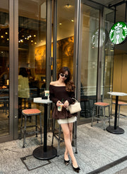 2way peplum balloon tops