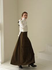 volume sleeve short knit