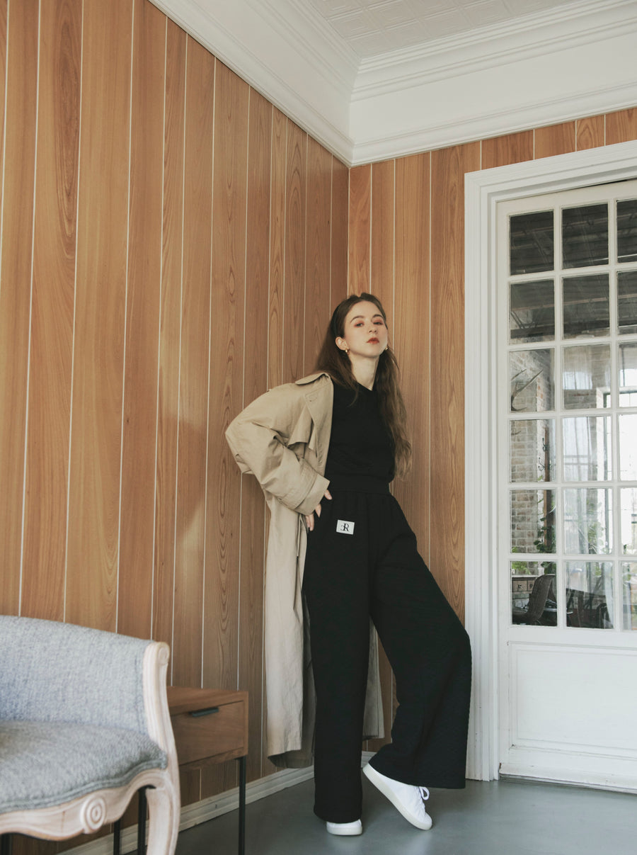 quilting sweat pants
