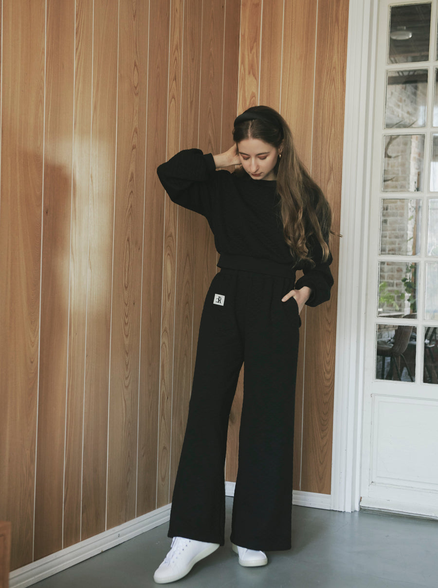 quilting sweat pants