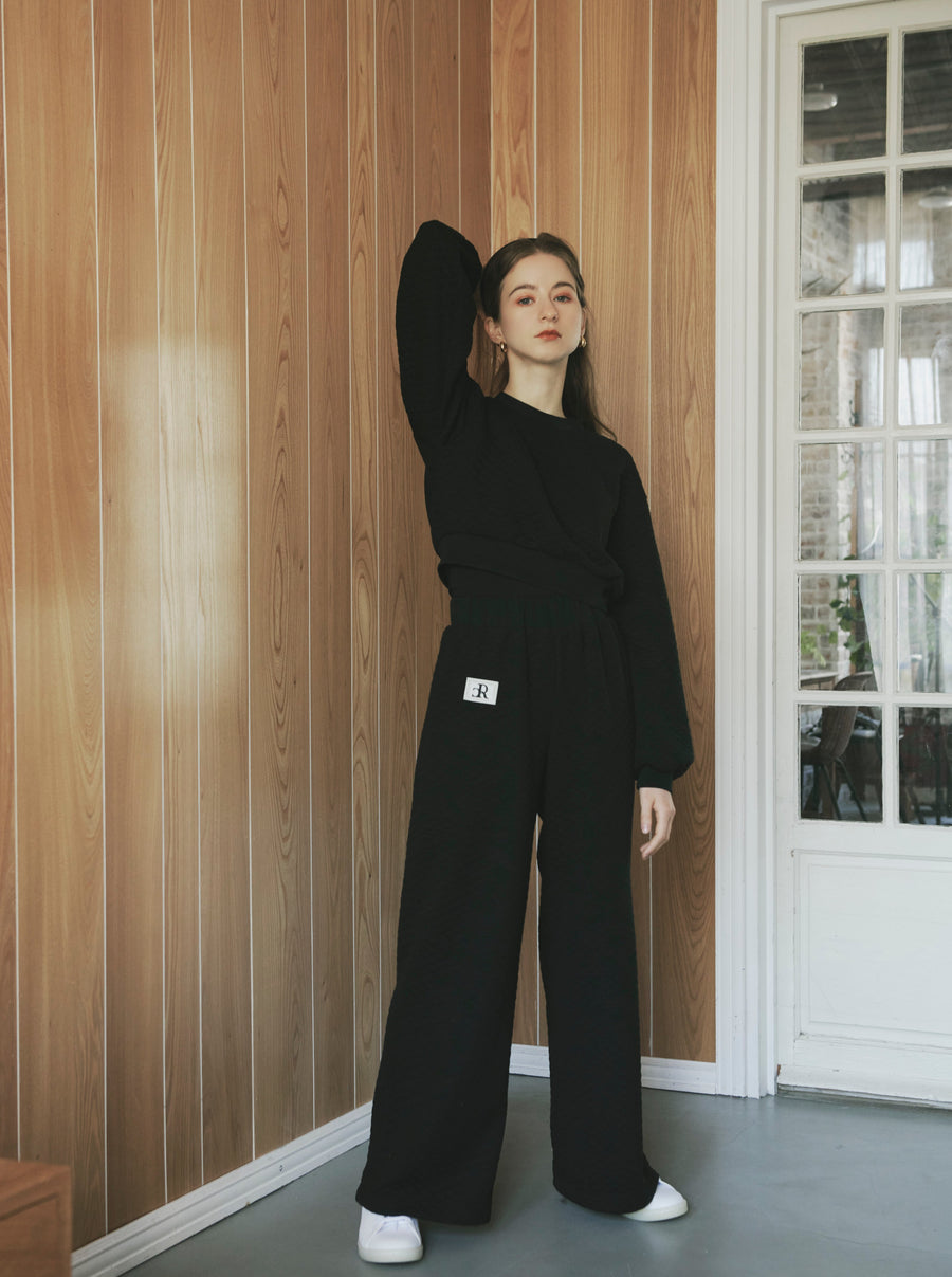 quilting sweat pants