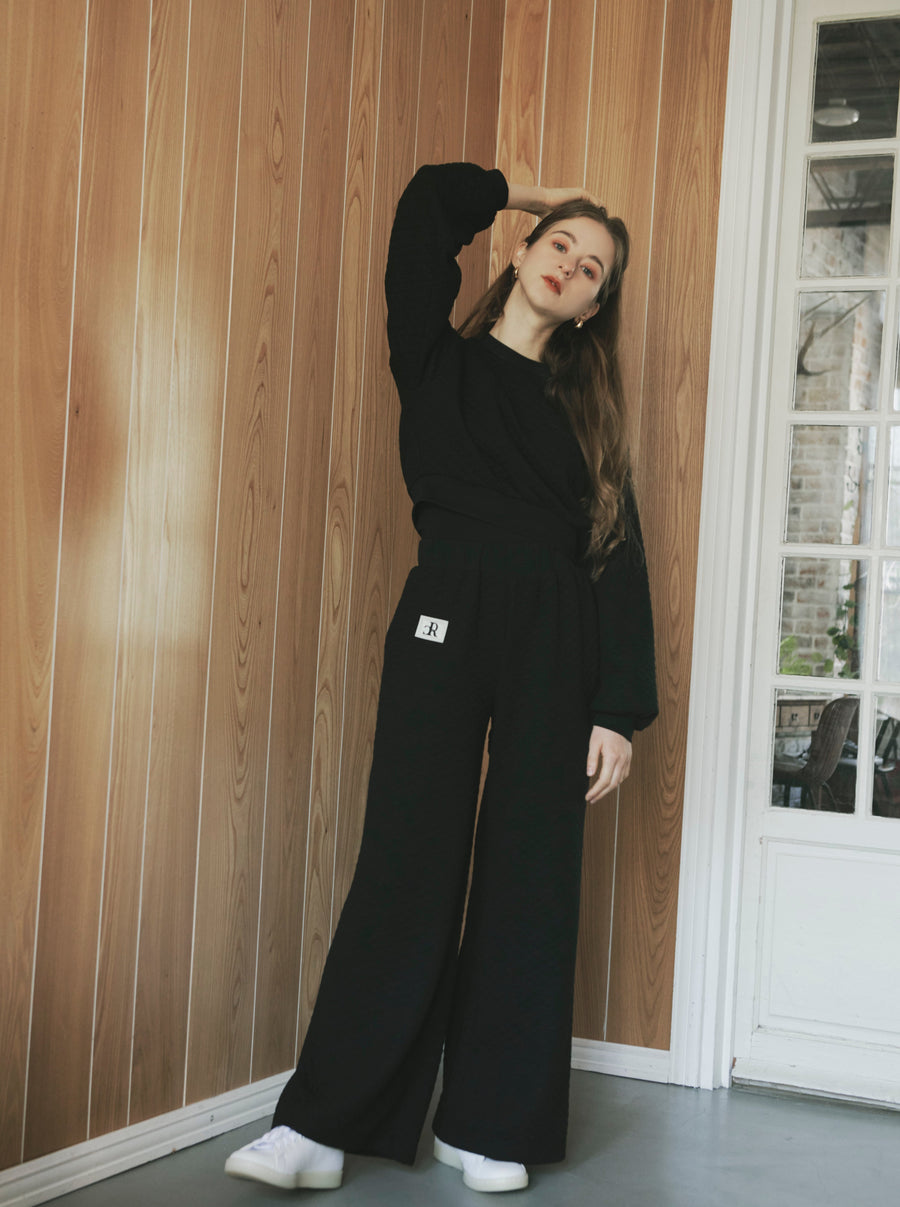 quilting sweat pants