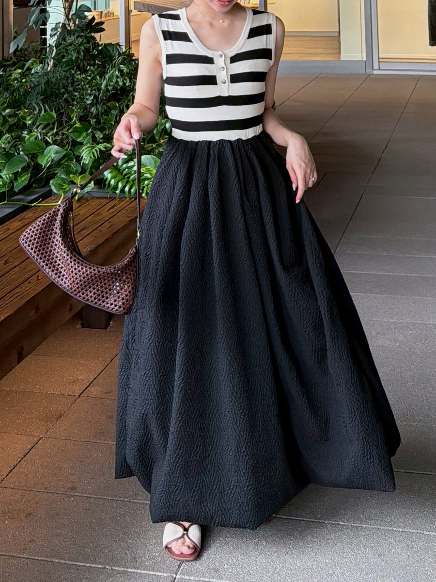 【8/6 OPEN】Border docking balloon dress