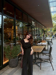 【7/23 OPEN】Vneck frill all in one（チューブトップ付き）