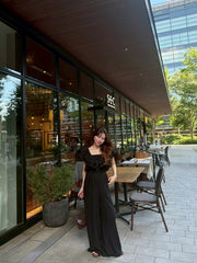 【7/23 OPEN】Vneck frill all in one（チューブトップ付き）
