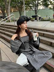 herringbone volume sleeve jacket