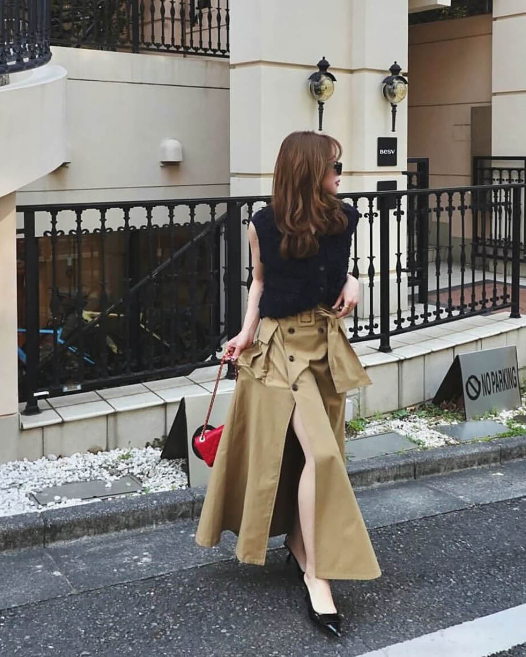 スカート RANCLIC Slit cargo trench skirt SOLD OUT】【ベストセラー】Slit cargo trench skirt – RANCLIC