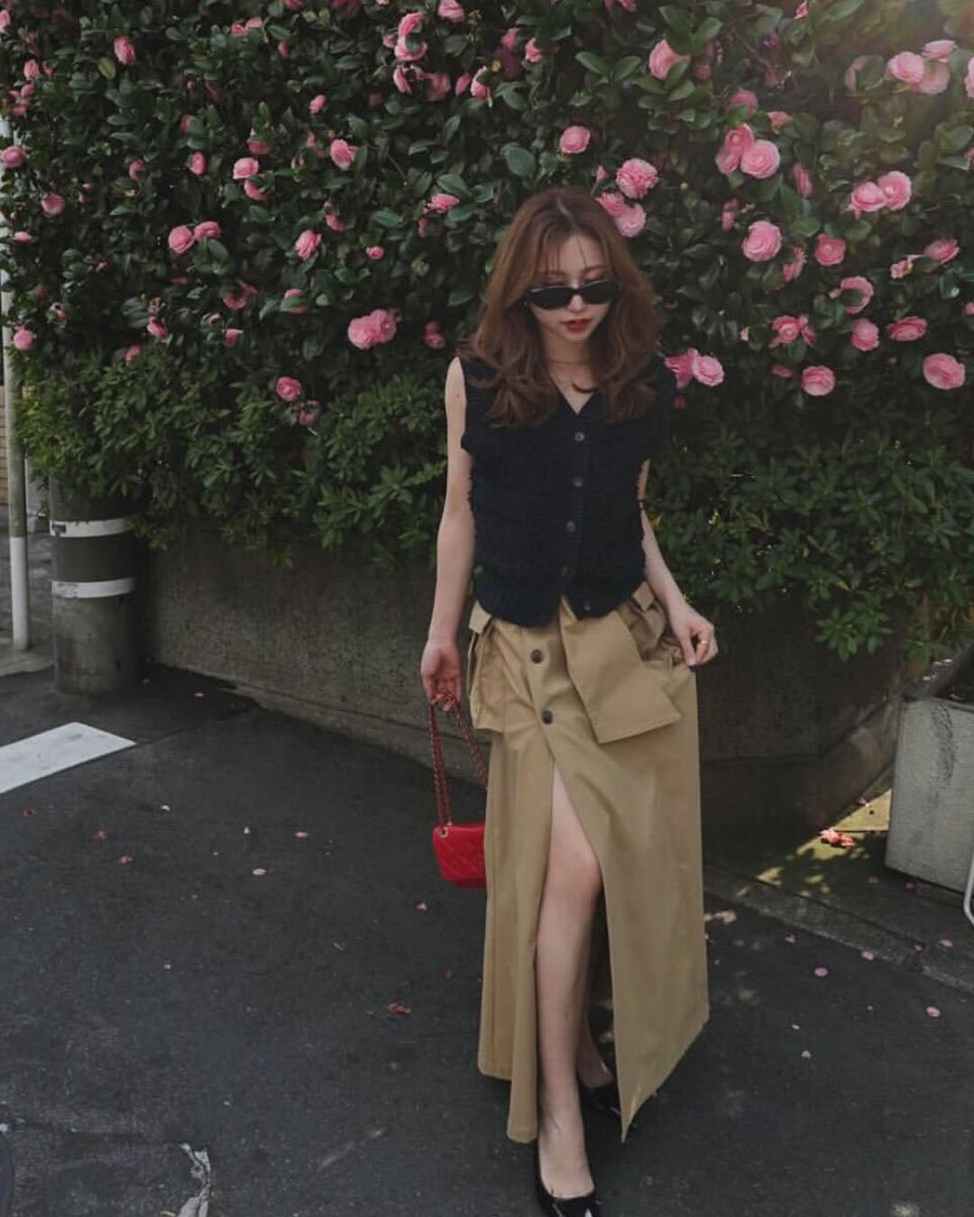 ベストセラー】Slit cargo trench skirt – RANCLIC
