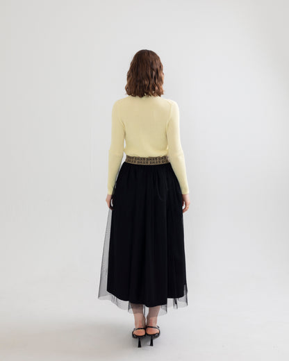 RC waist design 2way Skirt