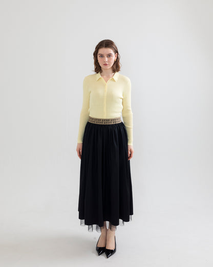 RC waist design 2way Skirt