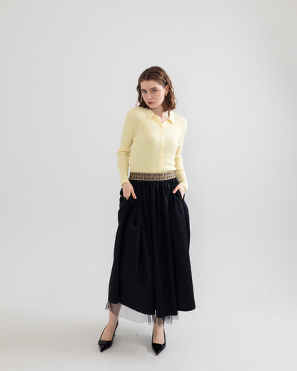 RC waist design 2way Skirt