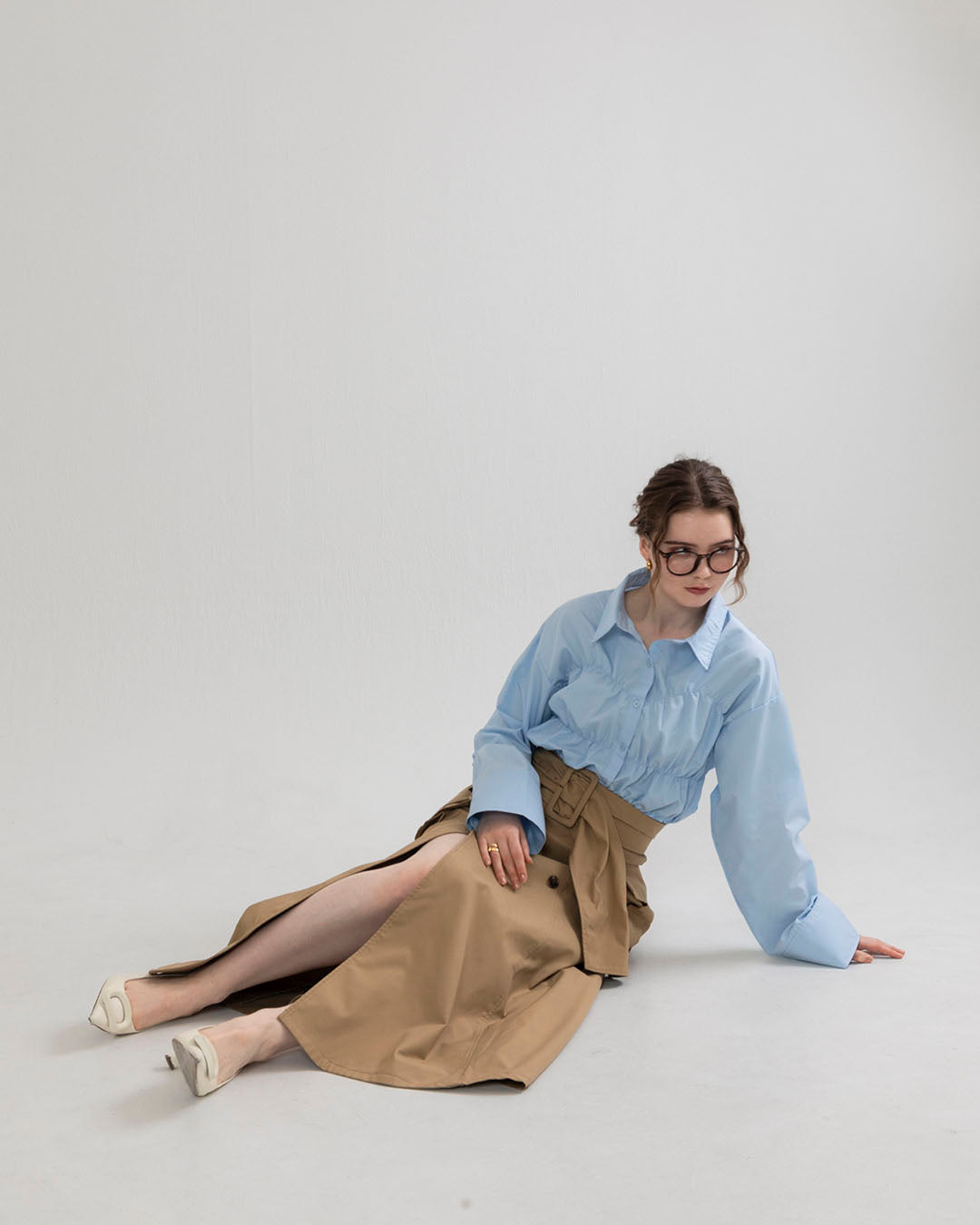 スカート RANCLIC Slit cargo trench skirt ベストセラー】Slit cargo trench skirt – RANCLIC