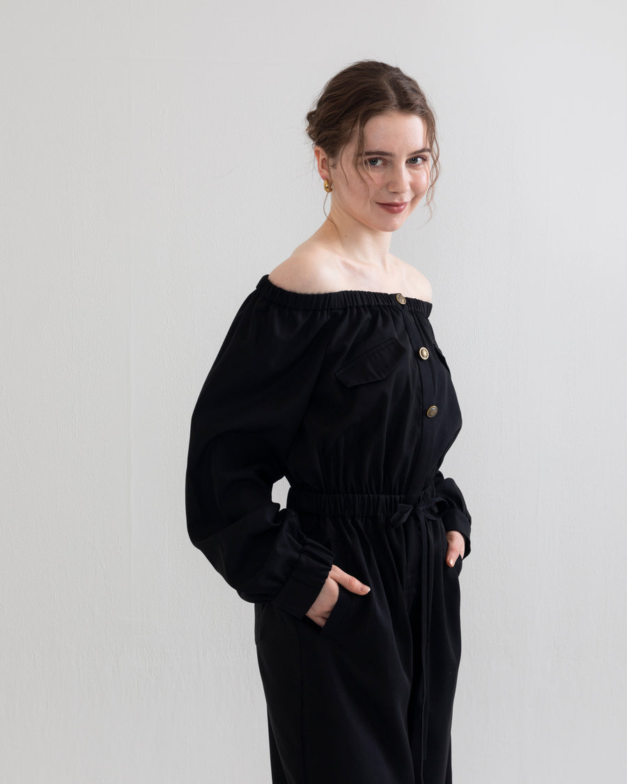 zip up jump suit