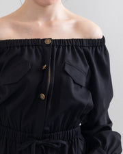 zip up jump suit