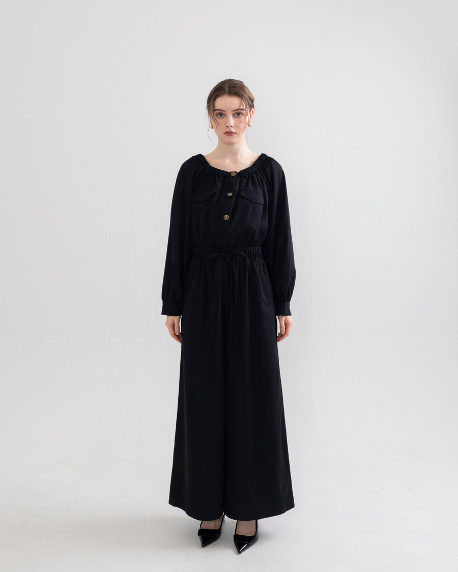 zip up jump suit