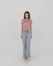 Smooth tuck off Shoulder top