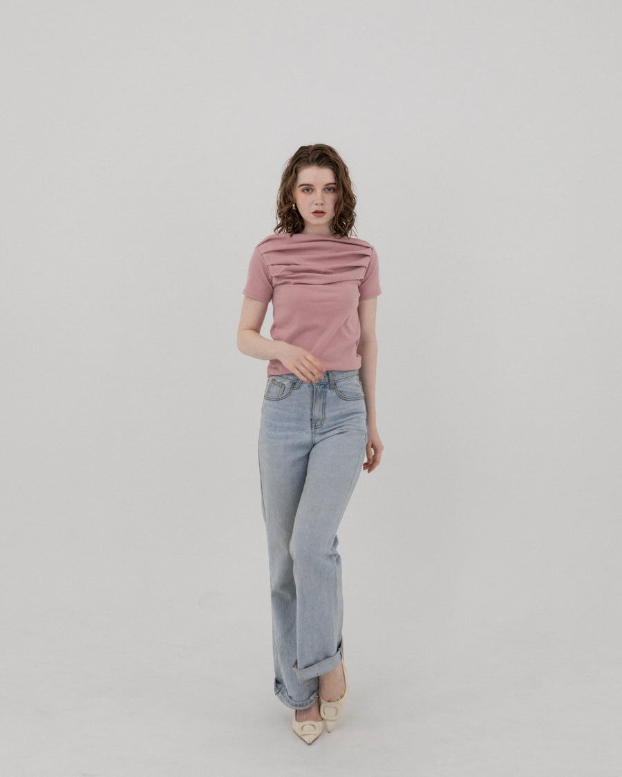 Smooth tuck off Shoulder top