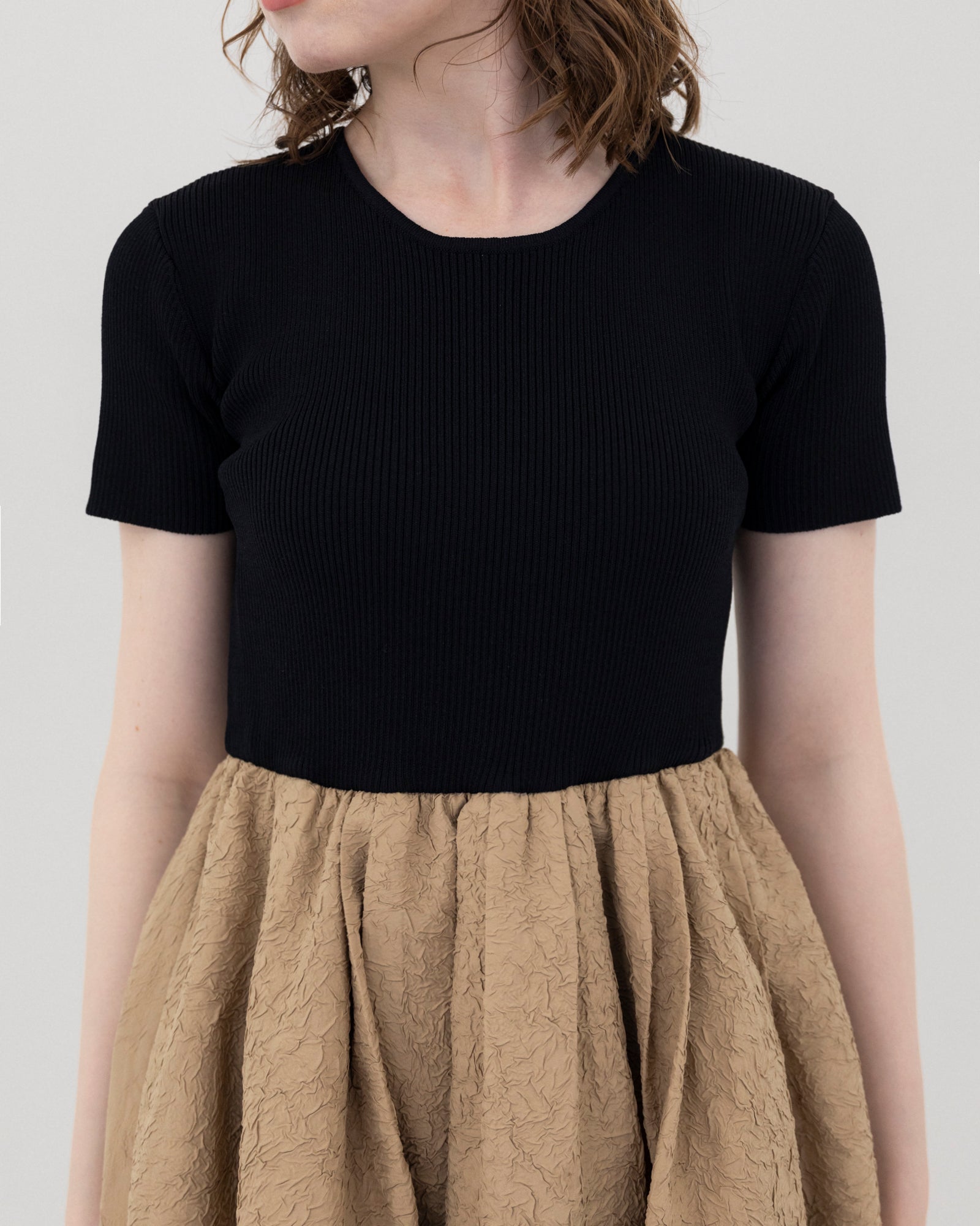 Cloqué jacquard balloon dress – RANCLIC