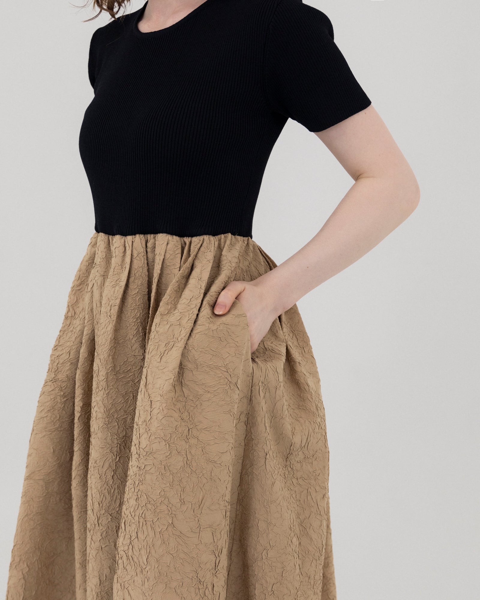 Cloqué jacquard balloon dress – RANCLIC