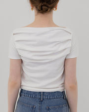 Smooth tuck off Shoulder top