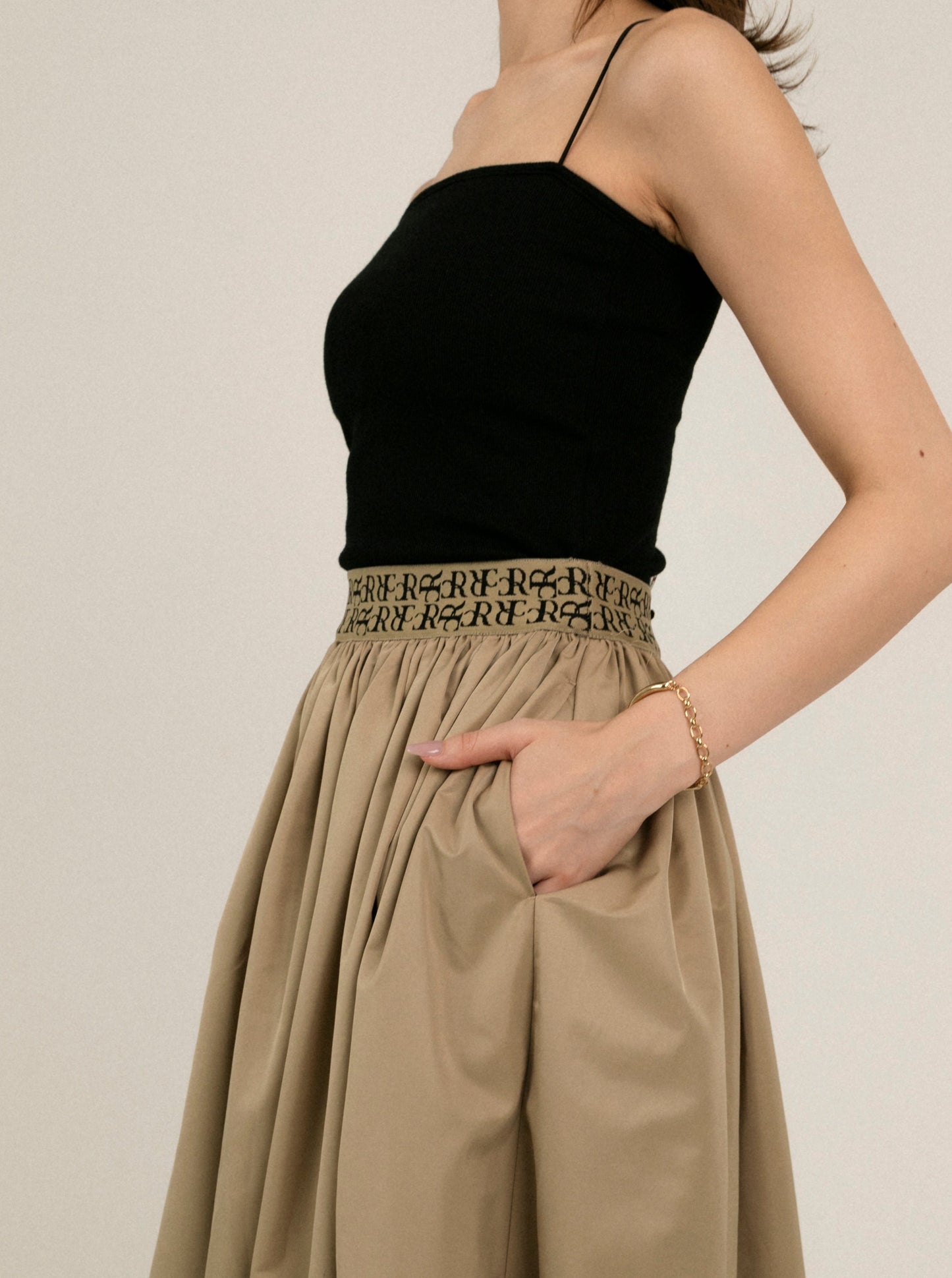 RC waist design 2way Skirt