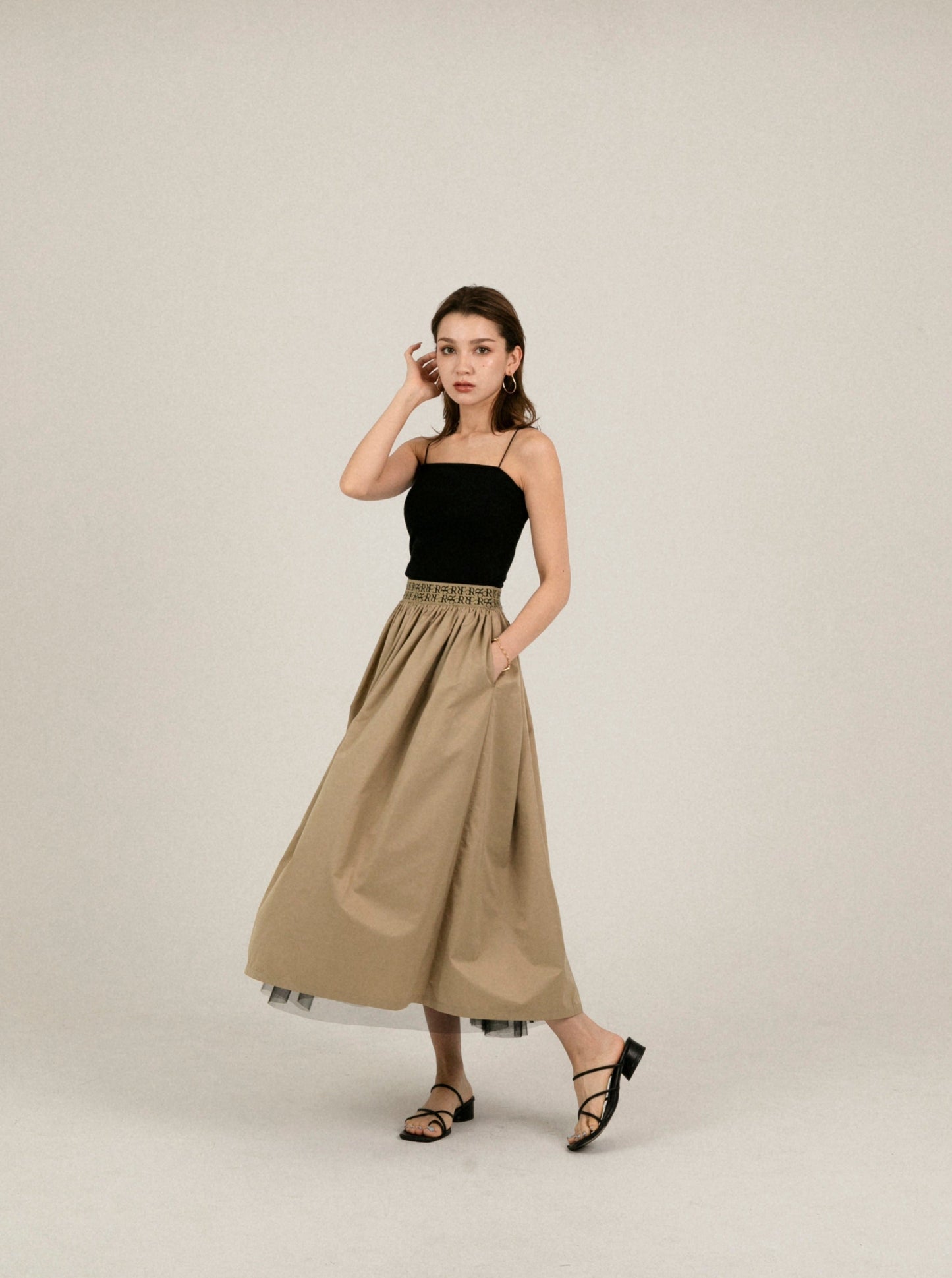 RC waist design 2way Skirt