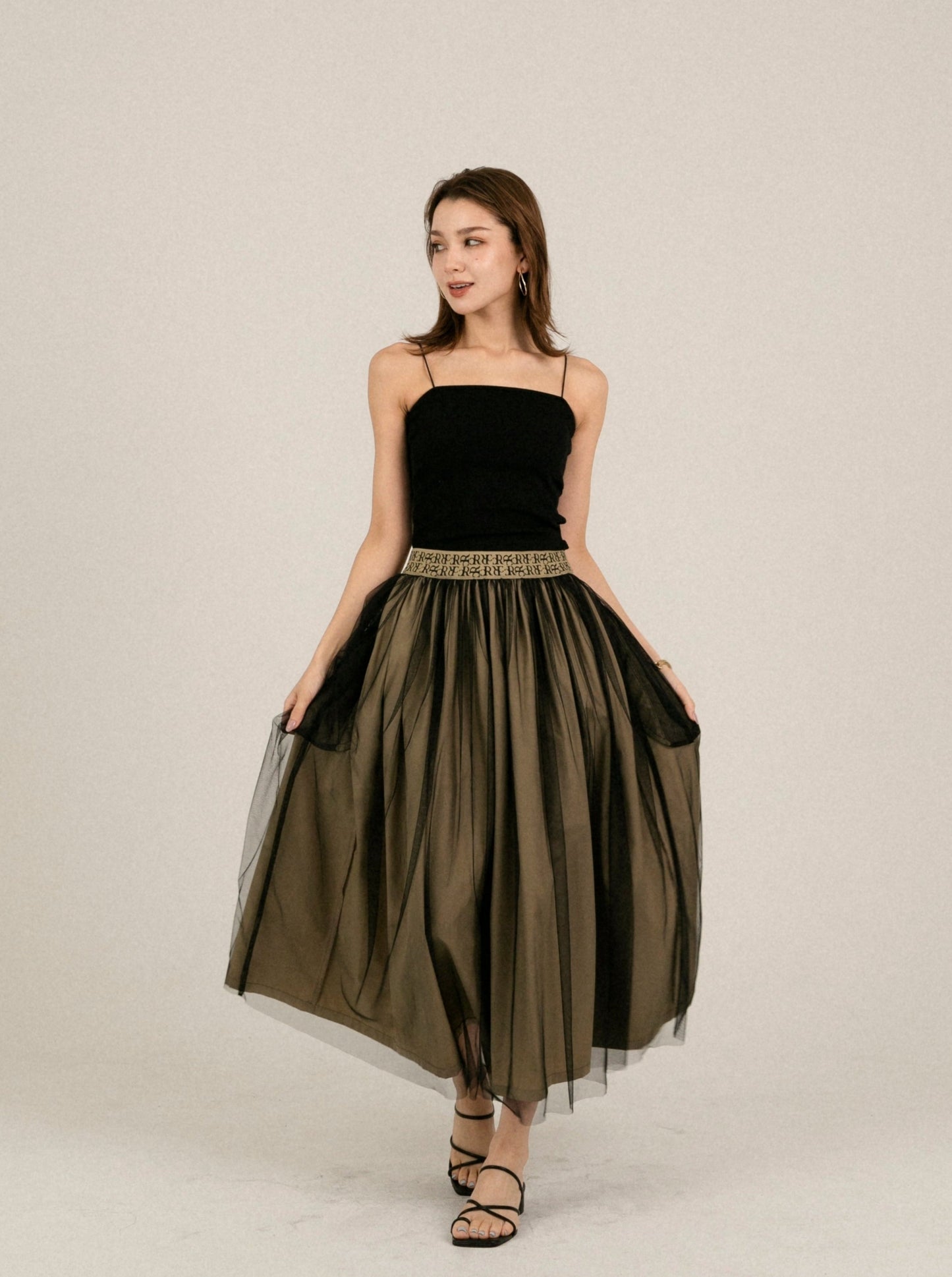 RC waist design 2way Skirt