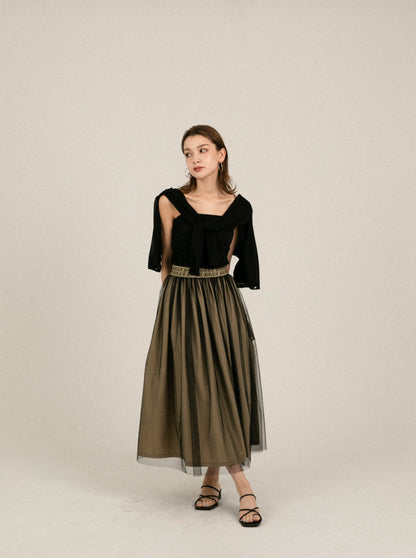 RC waist design 2way Skirt