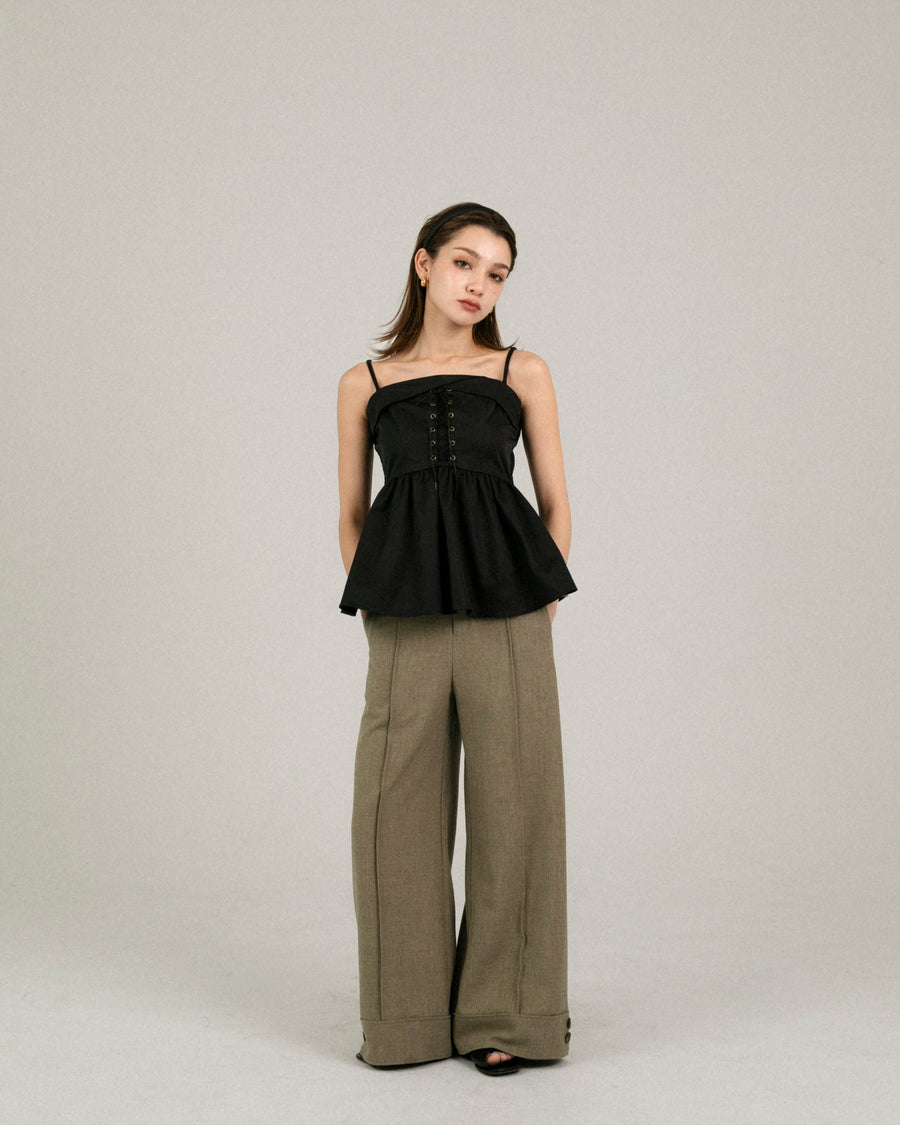 lace up camisole