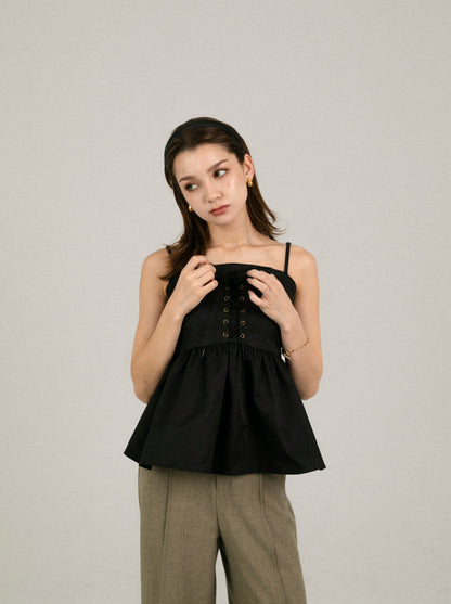 lace up camisole