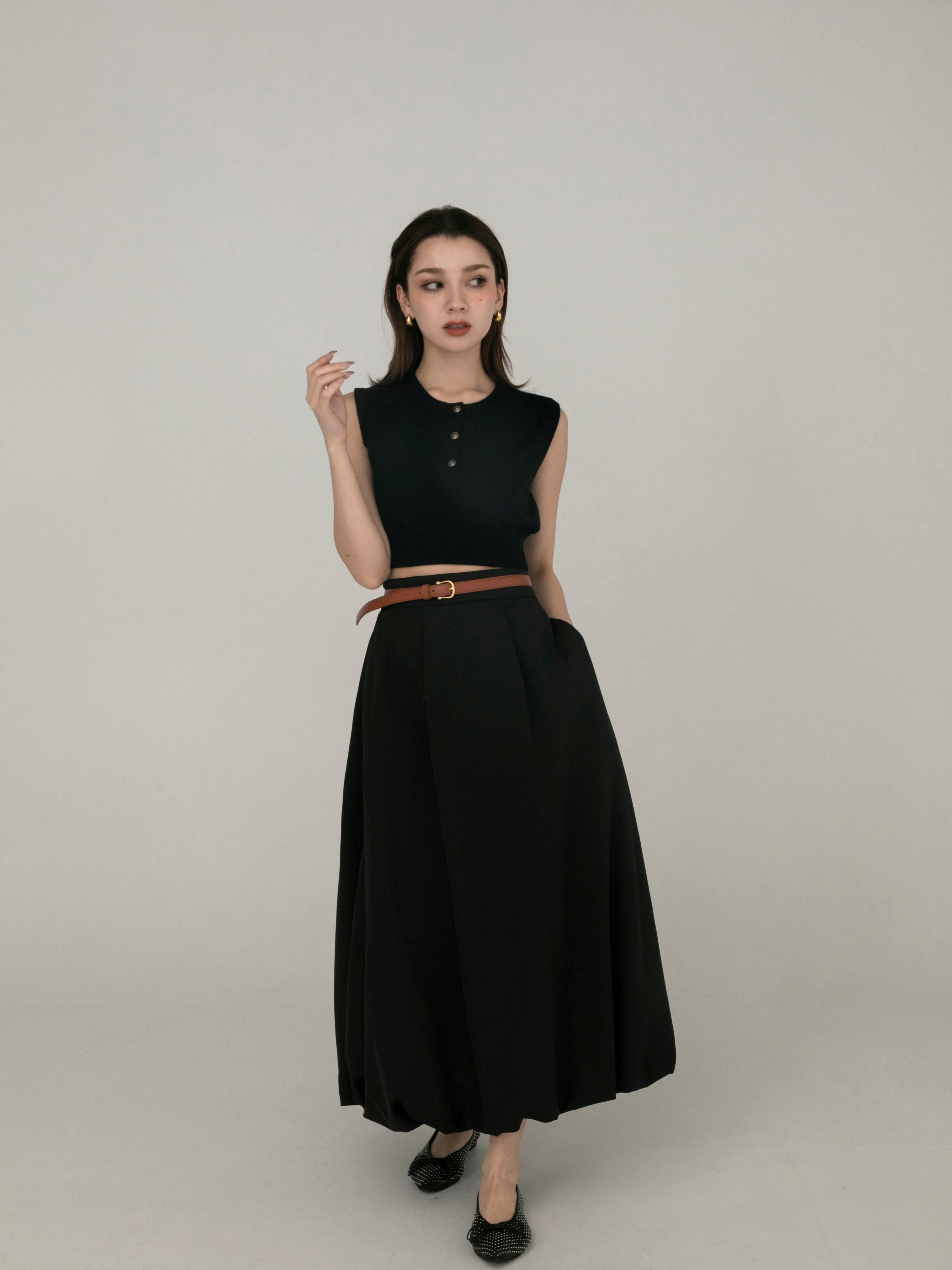 RESTOCK】taffeta balloon skirt – RANCLIC