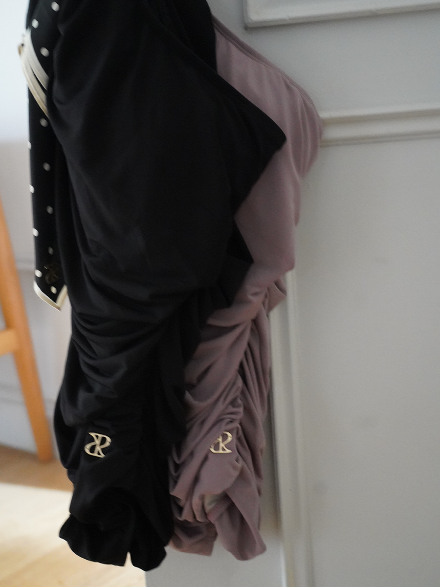 【6/18 OPEN】dot scarf drape swimsuit