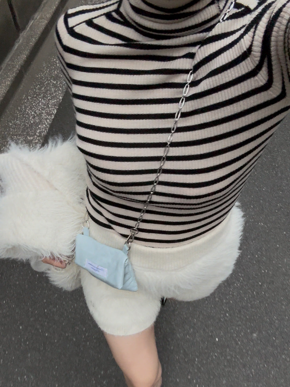 RC logo shaggy shorts