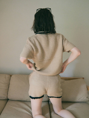 【残り2点】Bicolor summer knit set up