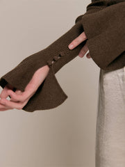 【10/29 OPEN】Basic flare sleeve knit