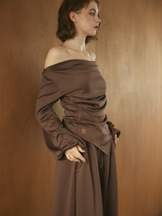【残り3点】【9/24 OPEN】Drape offshoulder set up
