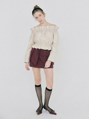 【4/16 OPEN】Bell sleeve off shoulder blouse