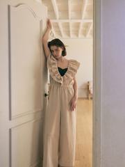 【7/23 OPEN】Vneck frill all in one（チューブトップ付き）