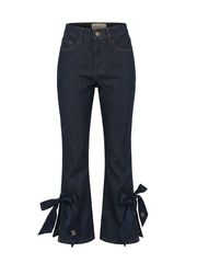 【3/5 OPEN】Ashimore ribbon denim pants