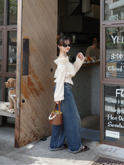 【4/16 OPEN】Bell sleeve off shoulder blouse