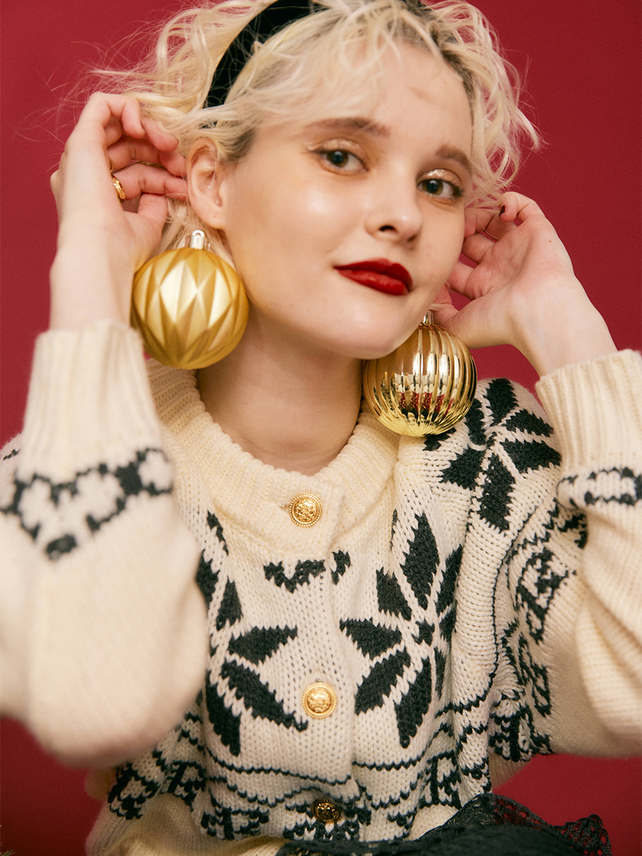 【12/4 OPEN】RC nordic knit cardigan