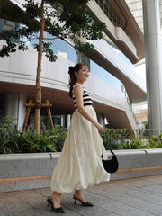 Border docking balloon dress