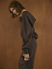 【10/1 OPEN】Moon cut sweat set up