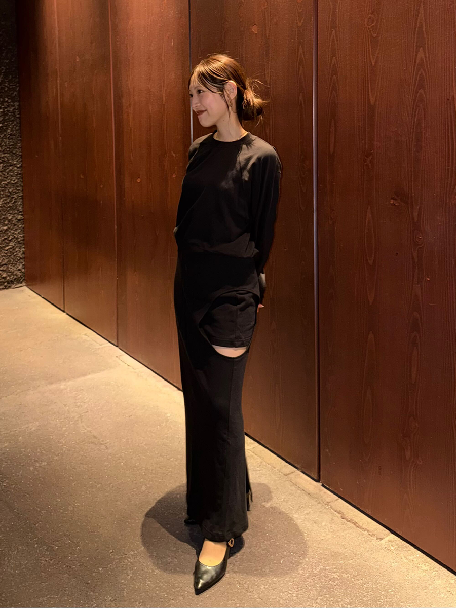 【10/1 OPEN】Moon cut sweat set up