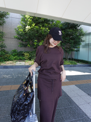 【残り2点】Moon cut sweat set up