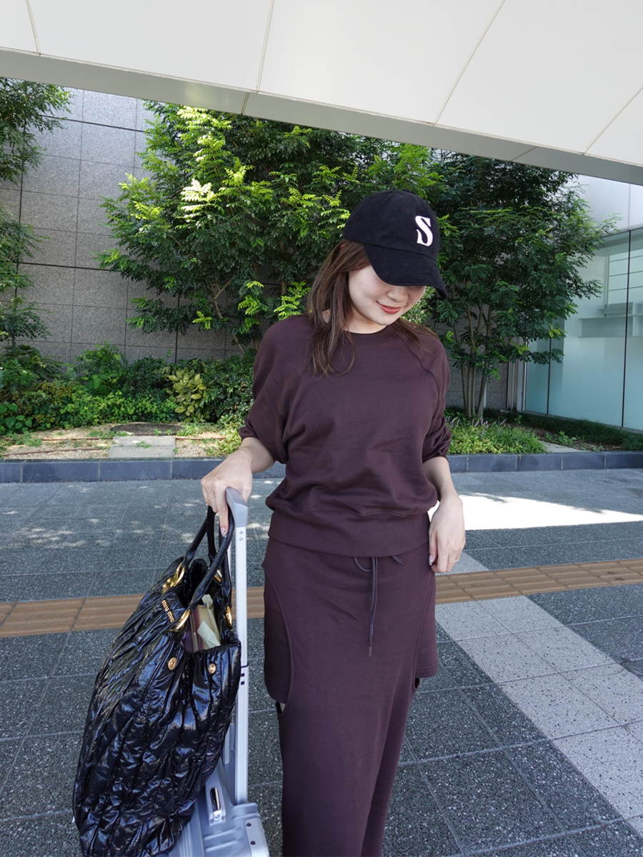 【残り2点】Moon cut sweat set up