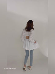 balloon blouse dress
