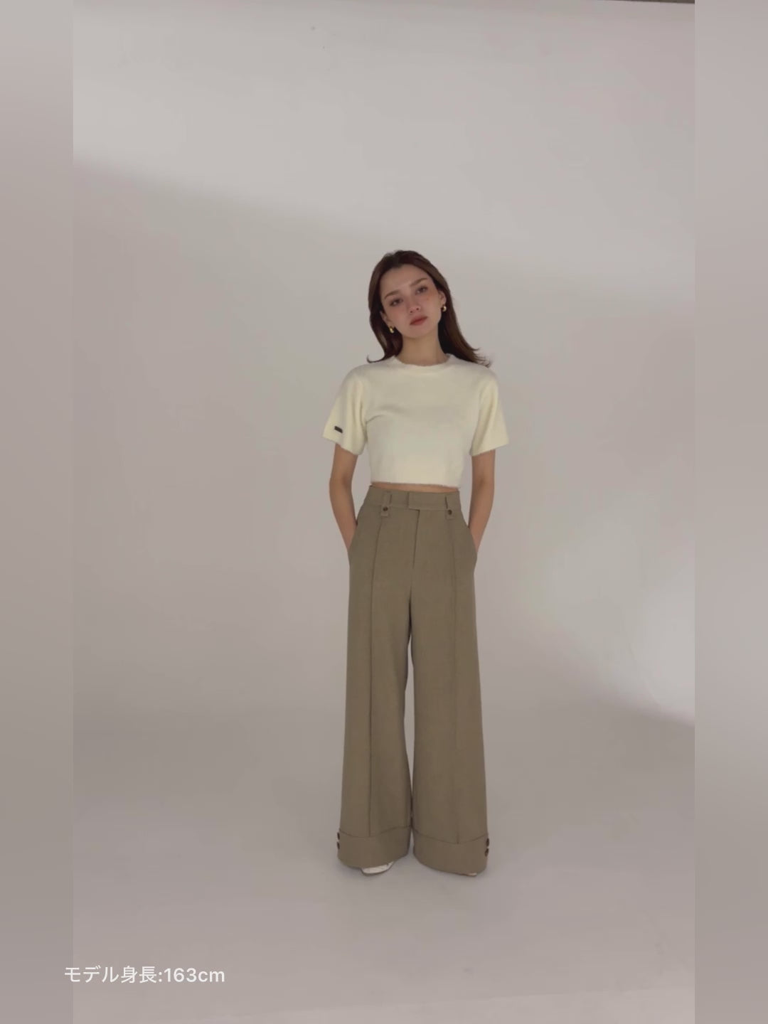 wide tuck pants – RANCLIC