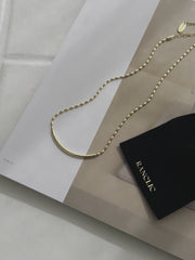 Noemie necklace gold