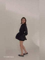 balloon blouse dress